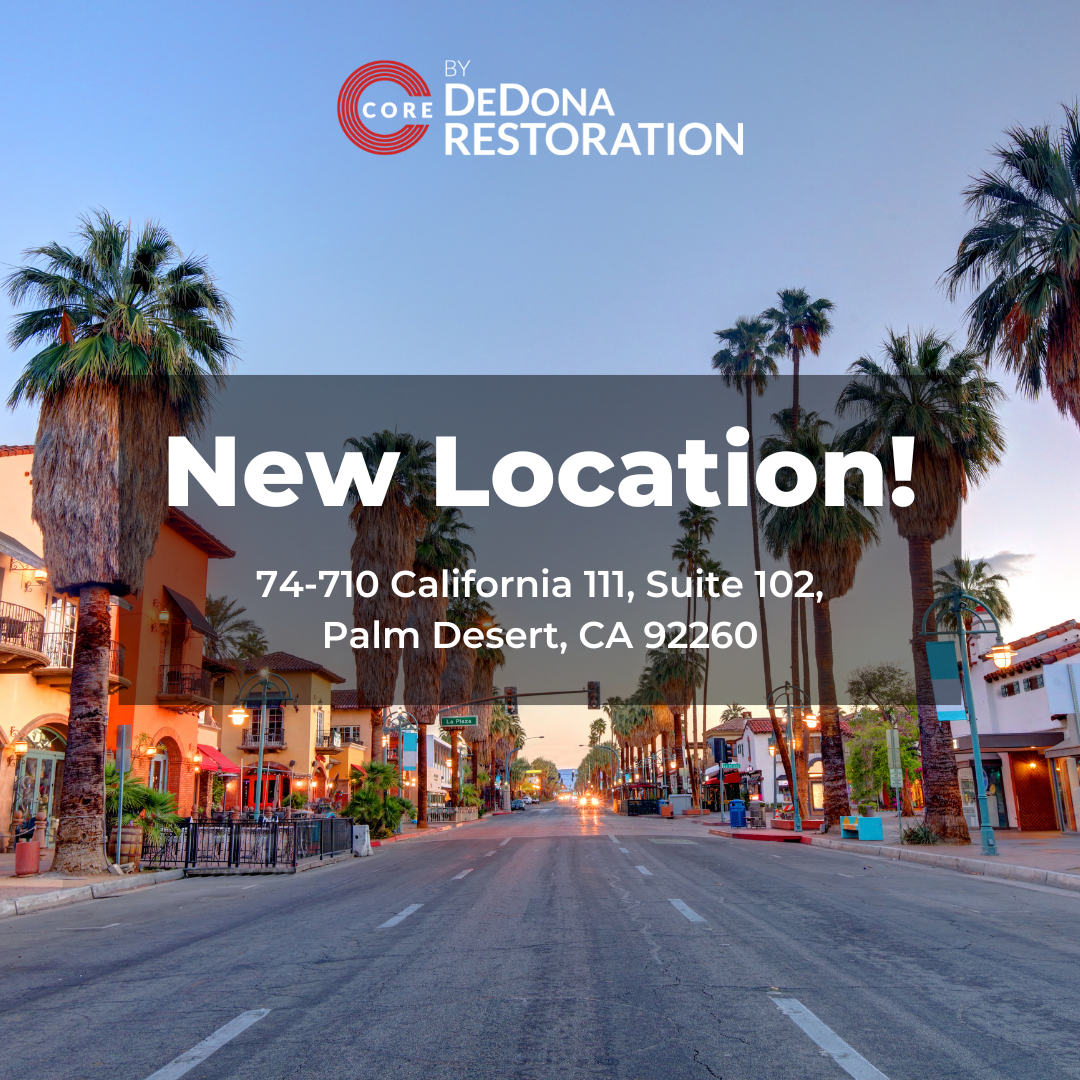 CORE by DeDona Restoration Expands to Palm Springs & Surrounding Areas